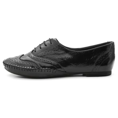Sapato Social Feminino Top Franca Shoes Oxford Con... - Top Franca Shoes | Calçados Confortáveis em Couro