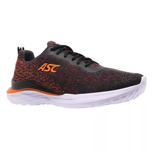 Tênis Crazy Advance Preto e Laranja - Top Franca Shoes | Calçados Confortáveis em Couro