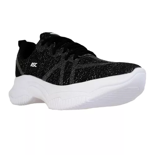 Tênis Ascension Crush Shine Preto - Top Franca Shoes | Calçados Confortáveis em Couro