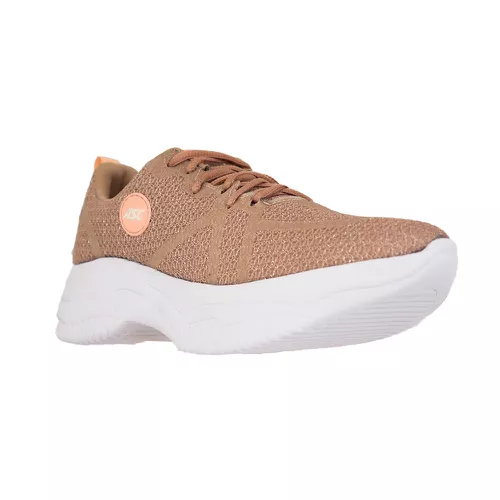 Tênis Ascension Crush Shine Rose - Top Franca Shoes | Calçados Confortáveis em Couro