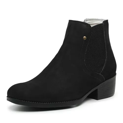 Bota Botina Country Feminina Top Franca Shoes Pret - Top Franca Shoes | Calçados Confortáveis em Couro