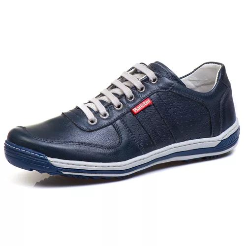 Sapatênis Casual Conforto Masculino Top Franca Sho... - Top Franca Shoes | Calçados Confortáveis em Couro