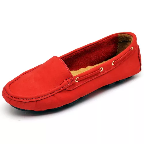 Mocassim Drive Sider Feminino Top Franca Shoes Ver... - Top Franca Shoes | Calçados Confortáveis em Couro