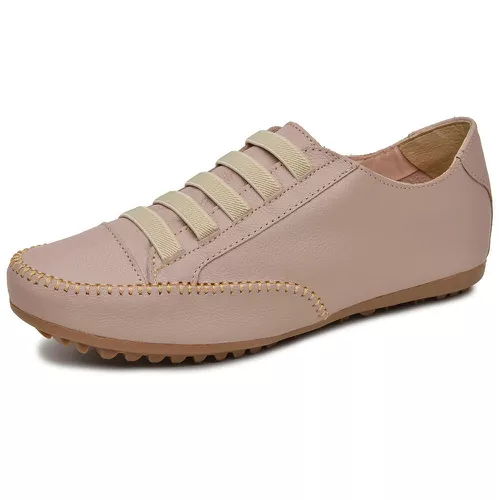 Mocatênis Feminino Top Franca Shoes Rose - Top Franca Shoes | Calçados Confortáveis em Couro