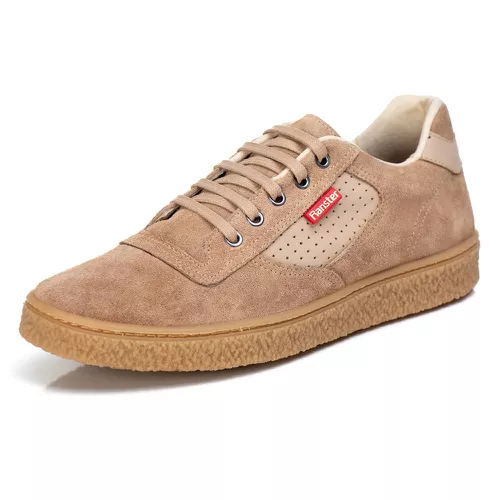 Tênis Sapatênis Casual Top Franca Shoes Castor - Top Franca Shoes | Calçados Confortáveis em Couro