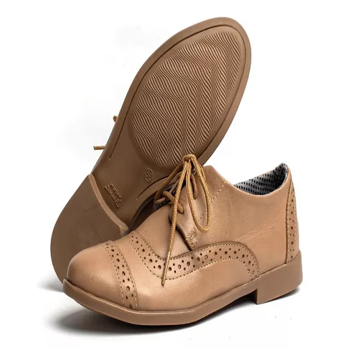 Sapato Feminino Oxford Ingles Casual Salto Baixo T... - Top Franca Shoes | Calçados Confortáveis em Couro