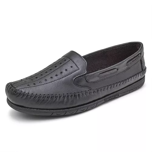 Sapatilha Mocassin Masculino Top Franca Shoes Pret - Top Franca Shoes | Calçados Confortáveis em Couro