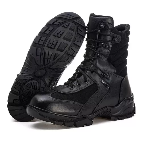 BOTA COTURNO PADRÃO POLICIA MILITAR CANO MEDIO EM ... - Top Franca Shoes | Calçados Confortáveis em Couro