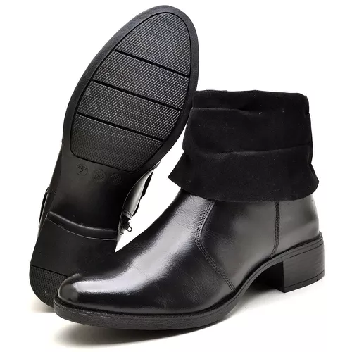 Bota Country Montaria Feminina Top Franca Shoes Pr... - Top Franca Shoes | Calçados Confortáveis em Couro