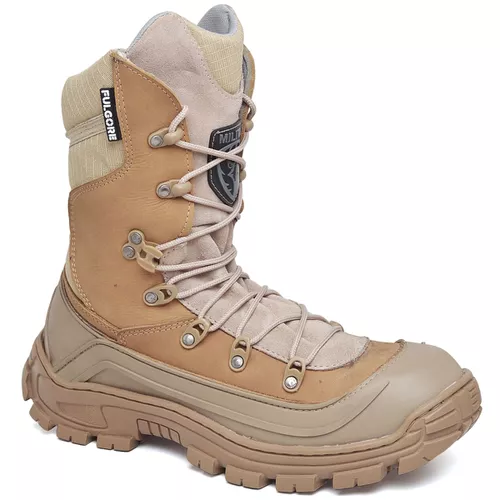 COTURNO TATICO ESCOLTA SEMI IMPERMEAVEL EMBORRACHA... - Top Franca Shoes | Calçados Confortáveis em Couro
