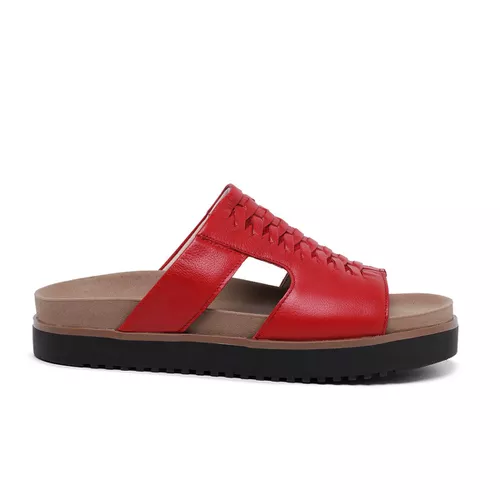 Sandália Chinelo Tamanco Conforto Anatomico Ortopé... - Top Franca Shoes | Calçados Confortáveis em Couro