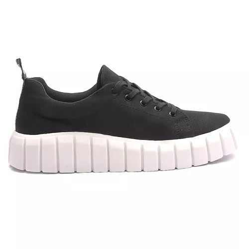 Tênis Petúnia em Lona Monopólio Preto - 183008-342... - MONOPÓLIO SHOES 