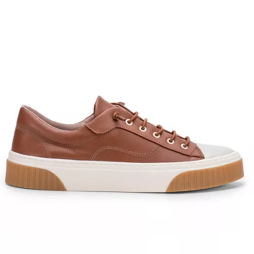 Tênis Feminino Casual Brida Monopólio Caramelo - ... - MONOPÓLIO SHOES 