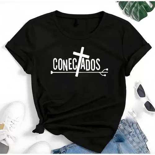 T- Shirt Feminina Franshoes 100% Algodão Camiseta ... - FRANSHOES