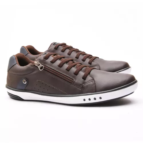 Sapatenis Casual Masculino Franshoes Calce Facil C... - FRANSHOES