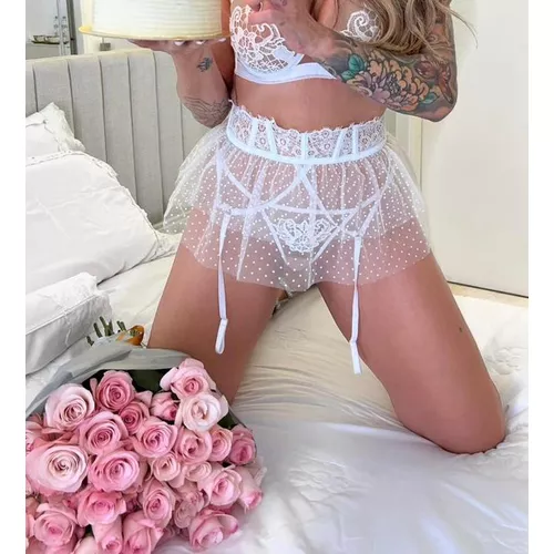 Cinta star Branca - Viúva Negra Underwear