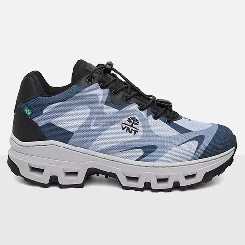 Tênis Adventure Masculino Cinza VNT Agile Trek Nylon de Alta