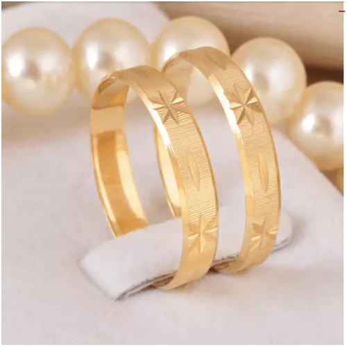 Aliança de Ouro 18k O PAR 