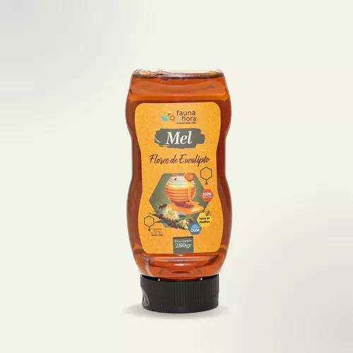  Mel Flores de Eucalipto 280g - Fauna e Flora l Sua Loja Online de Produtos Naturais