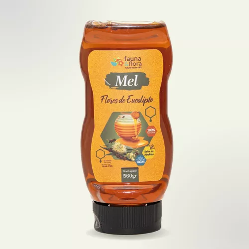 Mel Flores de Eucalipto 560g - Fauna e Flora l Sua Loja Online de Produtos Naturais