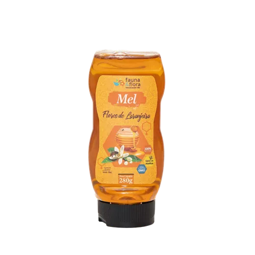 Mel Flores de Laranjeira 280g - Fauna e Flora l Sua Loja Online de Produtos Naturais