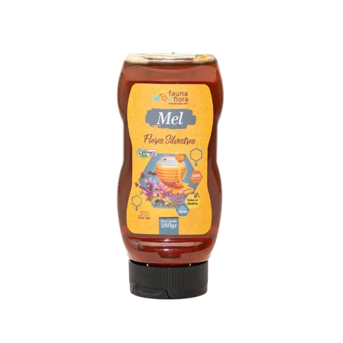 Mel Silvestre Orgânico 280g - Fauna e Flora l Sua Loja Online de Produtos Naturais