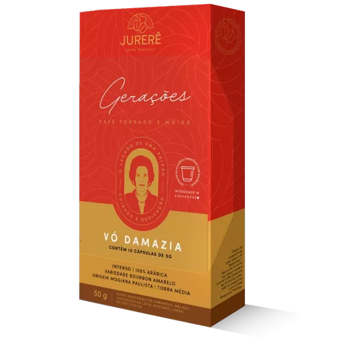 Café Da Vó Damázia - Cápsulas Compatíveis Nespress... - Empório Jurere