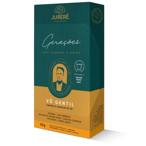 Café Do Vô Gentil - Cápsulas Compatíveis Nespresso... - Empório Jurere