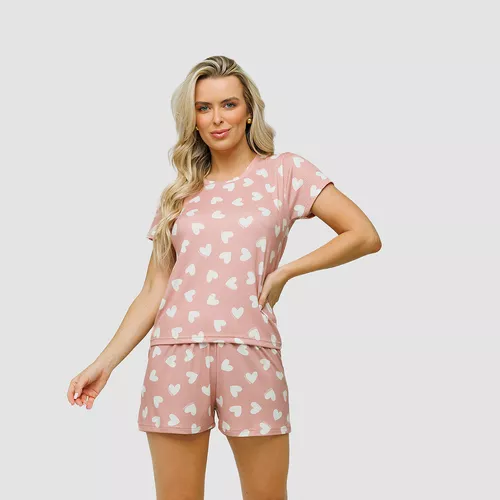 17.01.290 PIJAMA CANELADO - ESTAMPADO - 1701290-ES... - Loik