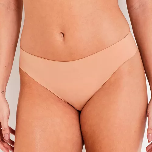 CALCINHA TRADICIONAL CORTE A LASER - AMENDOA - 502... - Loik