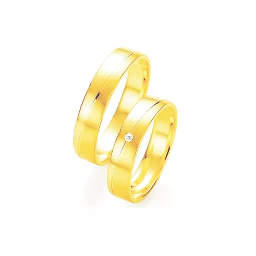 Par de Alianças HEAVEN em Ouro 18k - NORTHOFF - Sonhos em Ouro 18k!