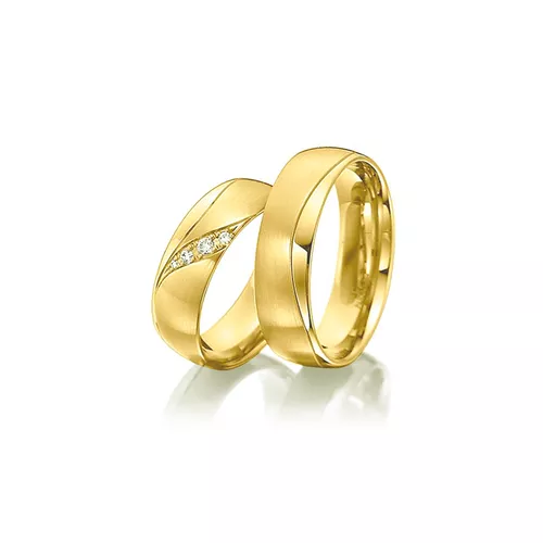 Par de Alianças FLORENÇA Ouro 18k - NORTHOFF - Sonhos em Ouro 18k!