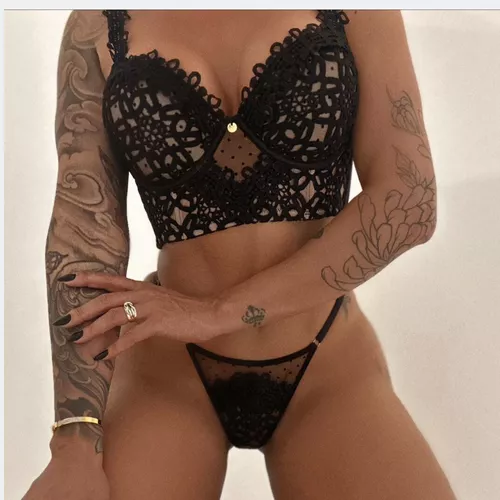 Cropped Laura Preto - Viúva Negra Underwear