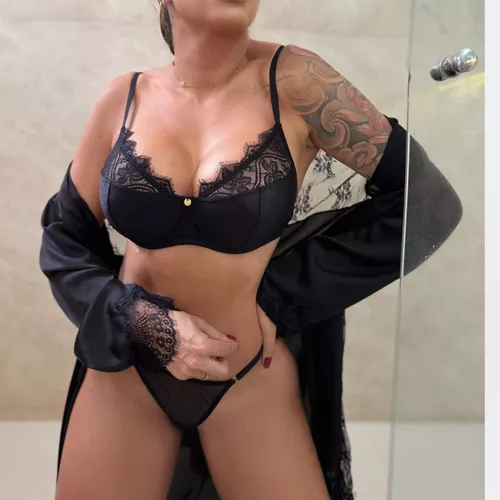 Conjunto Anny - Preto - Viúva Negra Underwear