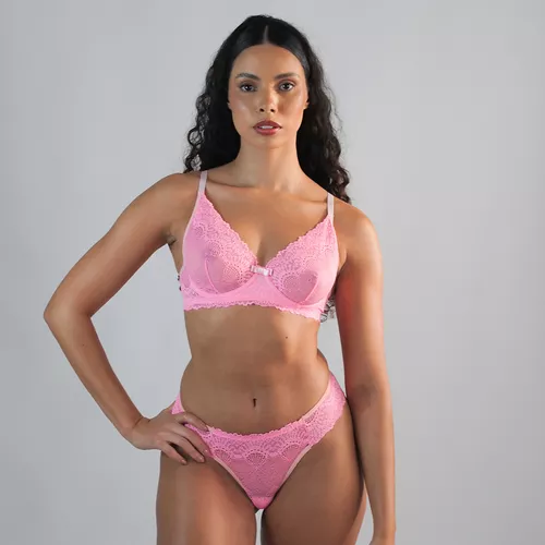 Lingerie Aurora Algodã... - Viúva Negra Underwear