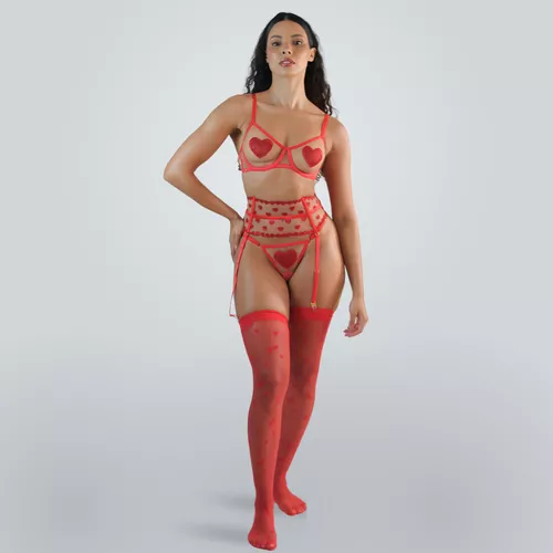 Lingerie Red Passion - Viúva Negra Underwear