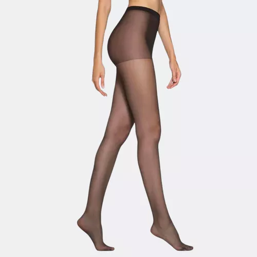 Meia Calça Lisa - Pret... - Viúva Negra Underwear