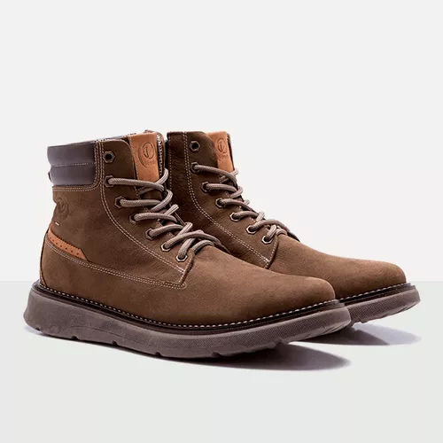 Bota Masculina Sneaker Boot VNT Petróleo Couro - 9... - VNTBOOTS