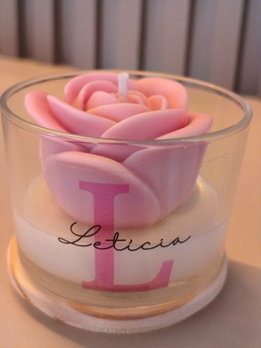 Vela Rosa Lumiere Rosa 90g.