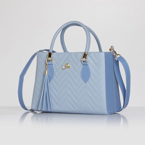 Bolsa Lorena Média Ágata Azul