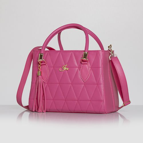 Bolsa Lorena Média Jade Pink