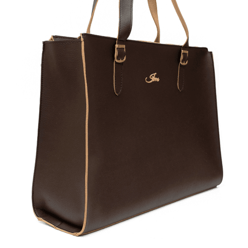 Bolsa Shopper Grande Ana Marrom