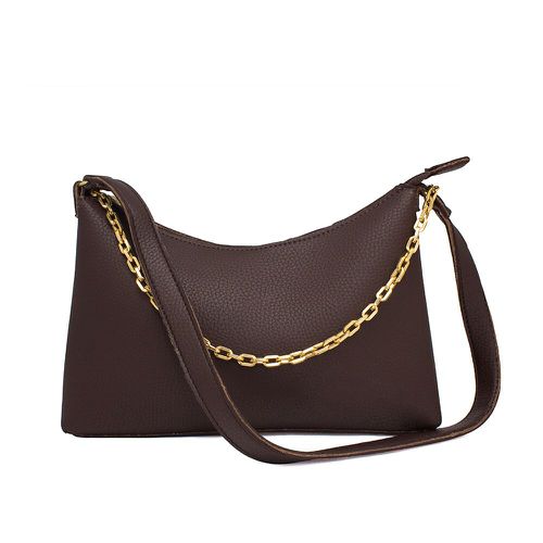 Bolsa Baguete Marrom