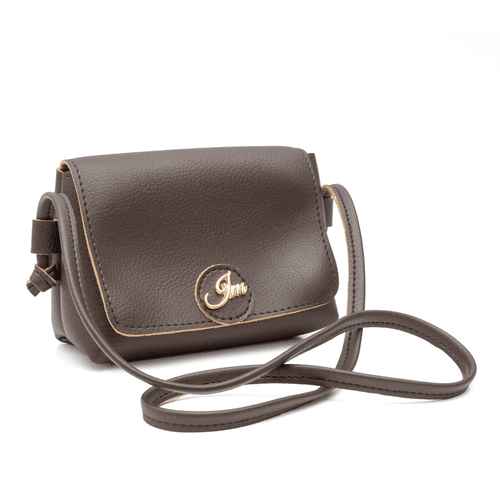 Bolsa Coresia Soft Tiracolo Marrom