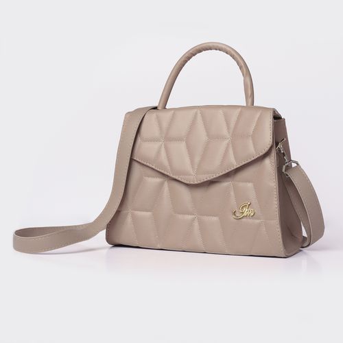Bolsa Encanto Bordada Tiracolo Nude