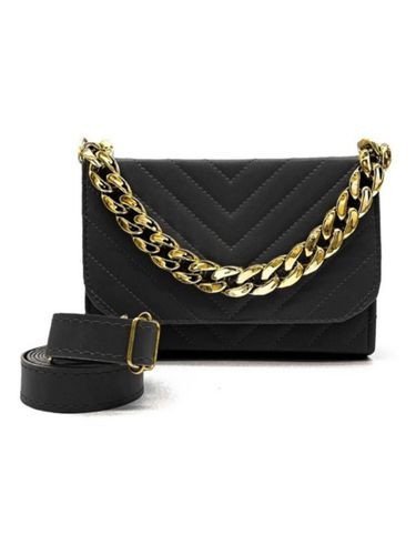 Bolsa Corrente Grossa Preta