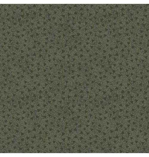 Tecido Tricoline Mini Triângulo Verde Musgo