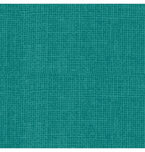 Tecido Tricoline Textura - Azul esmeralda - (0,50cm x 1,50mt)
