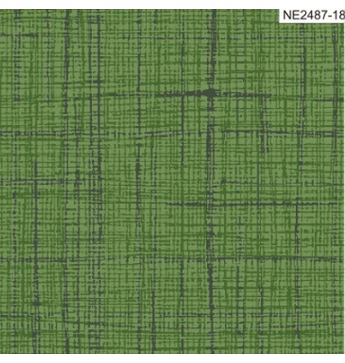 Tecido Tricoline tom tom linho 100% algodão - verde musgo