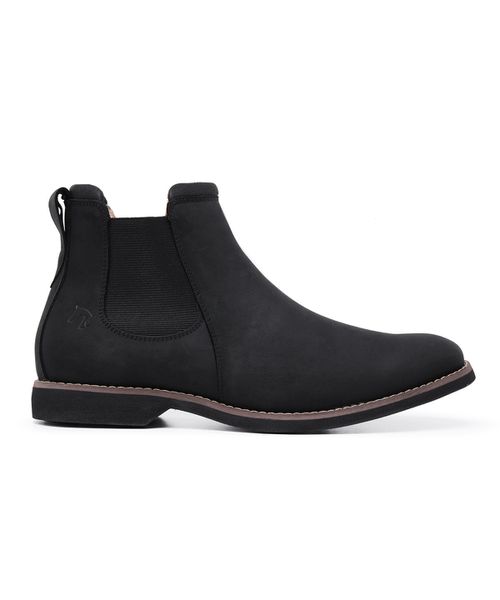 Botina 7001 - Crazy Horse Preto - ZEBOTINA